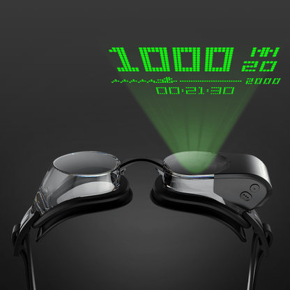 Holoswim 2 Pro AR display in action